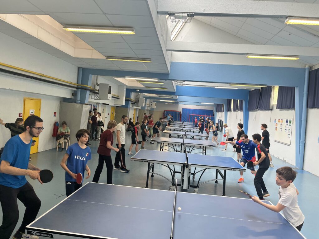 Tournoi de double du dimanche matin au Cahors Tennis de Table